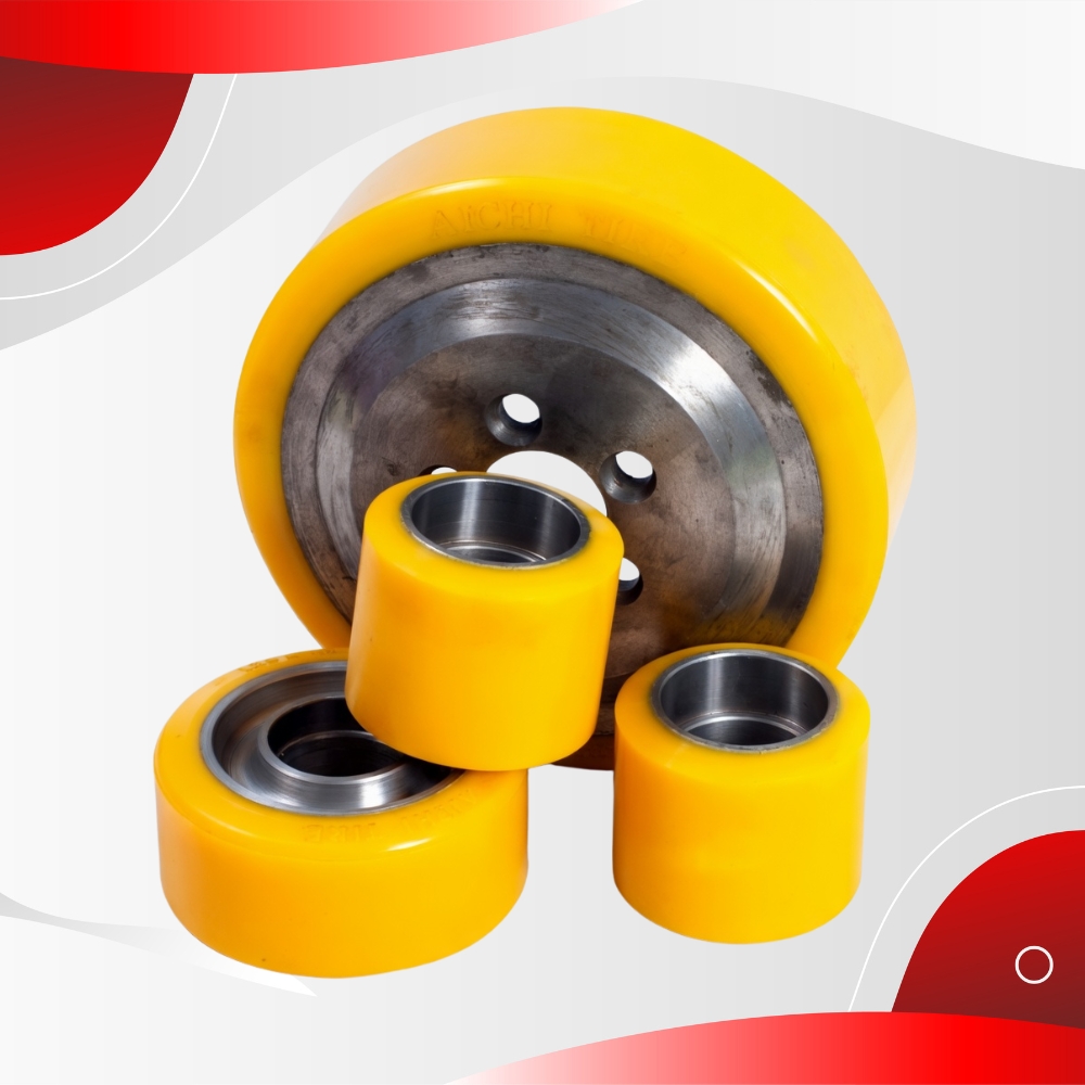 Bánh Xe Nâng Điện PU